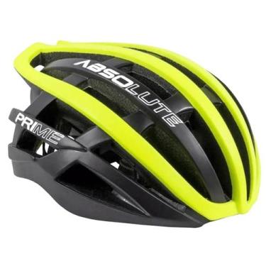 Imagem de Capacete de ciclismo absolute prime preto/amarelo neon
