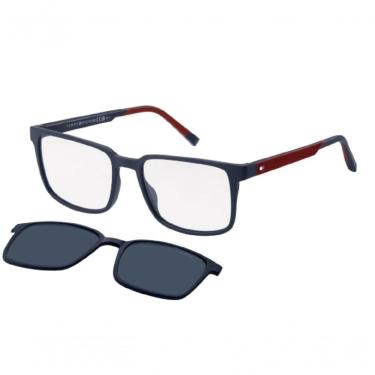 Imagem de Armação Óculos De Grau Clip On Tommy Hilfiger Th2145-cs 8ru99 55
