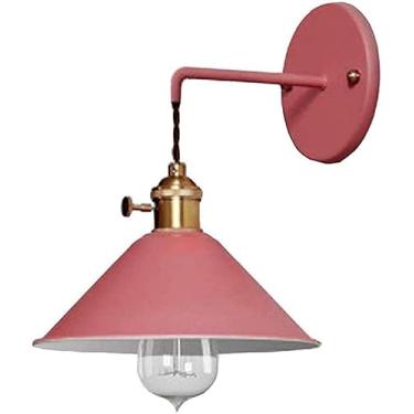 Imagem de Moder Metal Loft Scoce Lights E27 Ediso Suporte De Cobre Corredor Lâmpadas De Parede Scoce Lightig Luminária Swig Arm Luzes De Parede E27 Tomada Lightig Luminária De Cabeceira Rea, Brown