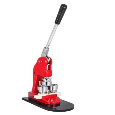 Imagem de Máquina de Bottons 32mm de Metal Vermelho Marpax