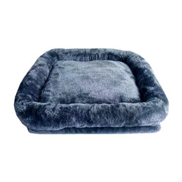 Imagem de SHENGOCASE Torre Para Árvore De Gatos - Acessórios Peças Reposição Capa Cama Com Almofada Superior Poleiro Elástico (40 Cm X 40 Cm), Cinza