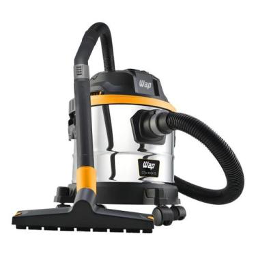 Imagem de Aspirador de Pó e Água WAP GTW Inox 15 Aço Inoxidável, 1700W de Potênc