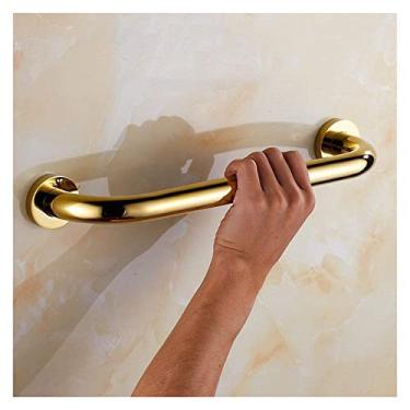 Imagem de Barras De Apoio Corrimão Dourado, Segurança De Latão Para Banheira, Trilhos De Suporte Para Banheiro, Punho De Parede Para Chuveiro, Alça Antiderrapante Para Idosos Com Deficiência