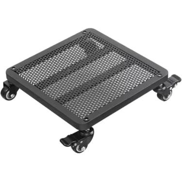 Imagem de Carrinho De Plantas Com Rodas, Suporte Para Plantas Bandejas De Plantas De Barril De Água Interno Para Vasos, Carrinho De Plantas Rolante Base Móvel Roda Universal Carrinho D, Nero, 35x35cm