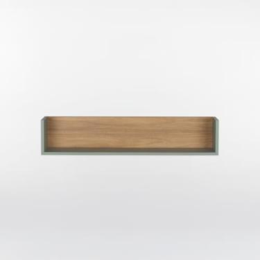 Imagem de Prateleira Luna 90 cm x 18 cm Verde Jade