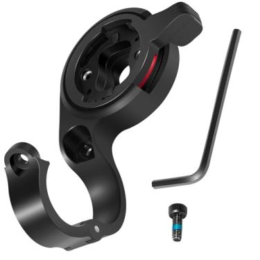 Imagem de Suporte de computador para guidão TT de bicicleta, teste de tempo de 22,2 mm/suporte Tri Bar serve para Garmin Edge GPS bicicleta computador substituto para 010-11807-01