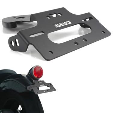 Imagem de REARACE Eliminador de para-lama de motocicleta adequado para Royal Enfield Shotgun 650 2024-2025 Suporte de placa de licença cauda arrumada