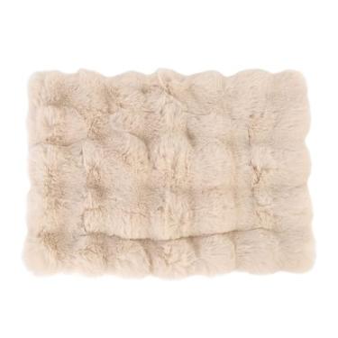 Imagem de OKJHFD Furry pet mattress super soft, comfortable, warm plush material dog kennel pad suitable for dogs and cats (S)