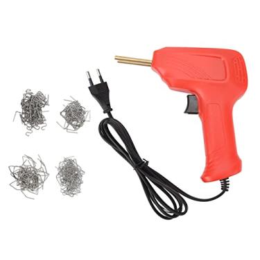 Imagem de FTVOGUE Máquina de Soldadura Plástica 50W do Projeto Ergonômico do Jogo de Reparação do Amortecedor Plástico Automotivo do Soldador para o Reparo das Motocicletas do Carro (vermelho)