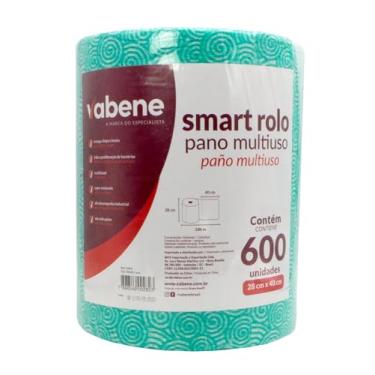 Imagem de Smart Rolo Pano Multiuso 600 unidades Verde, Vabene