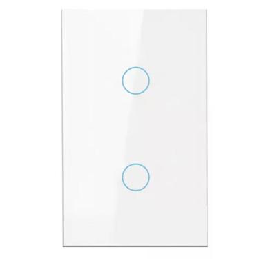 Imagem de interruptor inteligente 2 Botão  wifi controle remoto androide BIVOLT 