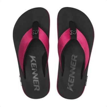 Imagem de Chinelo Kenner Kivah Dlk-09 35 Preto/Pink