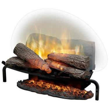 Imagem de Lareira Elétrica Ecológica 26" 66cm com Controle Remoto, Design Autêntico e Charmoso, 110V 1500W, DIMPLEX, Preta