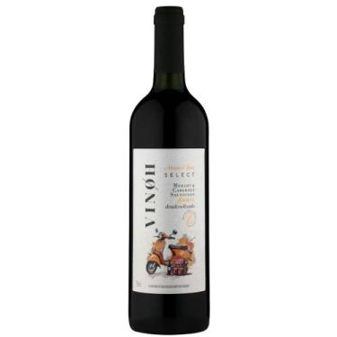 Imagem de Vinho Sem Álcool Suave Tinto Cabernet S. e Merlot Select 750ml - Vinoh