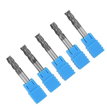 Imagem de 5pcs Tungstênio Carboneto Final Moinho de 6 Mm de Diâmetro X 50 Mm de Comprimento, para Moer Orifícios, Ranhuras e Bordas Nas Placas, Com Bom Desempenho de Corte