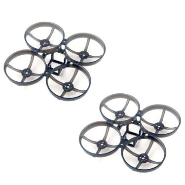 Imagem de Happymodel Moldura Whoop de 85 mm para Tiny Whoop Mobula8 – Micro moldura durável sem escovas com design FC de montagem baixa – suporta motores de 3 furos e 4 furos, cabe hélices de até 51 mm – preto