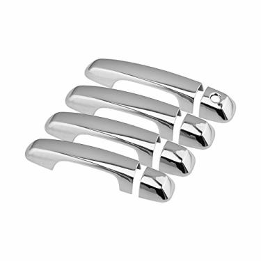 Imagem de SEGADEN Capa de maçaneta cromada adequada para Toyota 4Runner 2010-2015 (4 portas sem abertura de passageiro) XG7405A