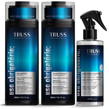 Imagem de Kit Shampoo, Condicionador e Spray Truss Uso Obrigatório