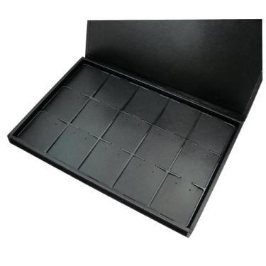 Imagem de Bandeja Napa com Tampa para 15 Pares de Brinco ou Cordões - Grande - R