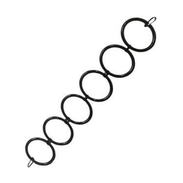Imagem de Generic Anéis de arco de cobras, anéis de enriquecimento para escalada de cobras, bola de píton, balanço de corrente, brinquedo para animais de estimação, 6 Anéis