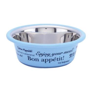 Imagem de Comedouro Kumar para Cães Enjoy Azul - 1800ml