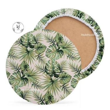 Imagem de KIT 04 Capa de Sousplat Folhas - 35 cm - Várias Cores e Estampas - Sup