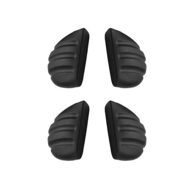 Imagem de Vonxyz Óculos de sol de reposição para óculos de sol Maui Jim Ho'okipa MJ407 - Várias opções, Almofadas de nariz pretas e pretas