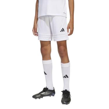 Imagem de Short Adidas Squadra 25 Infantil - Branco 15-16-Unissex