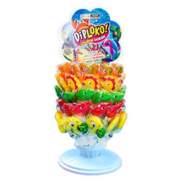 Imagem de Pirulito Diploko Torre 60x15g Oceano - Danilla