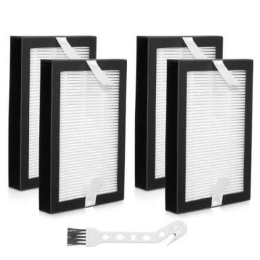 Imagem de Tyhocent Pacote com 4 filtros HEPA EF-12 compatíveis com Kenmore Canister Vacuum 62731 52731 81615 81614 BC4026, compare com a peça nº 591021101