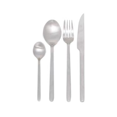 Imagem de Faqueiro com 24 Peças em Aço Inox Fosco, Cromus