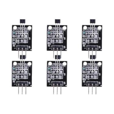 Imagem de Módulo Sensor Magnético Hall Padrão, Trabalho com Placa Arduino, Efeit
