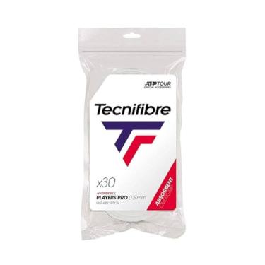 Imagem de Overgrip TecniFibre Pro Players 0.5mm Branco - Pack com 30 Unidades