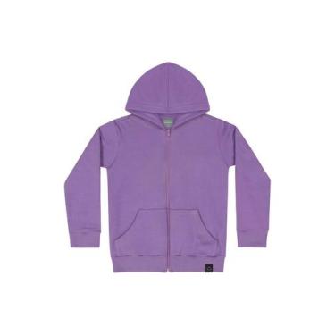Imagem de Jaqueta em Molecotton Infantil Menina Quimby, Roxo, 1