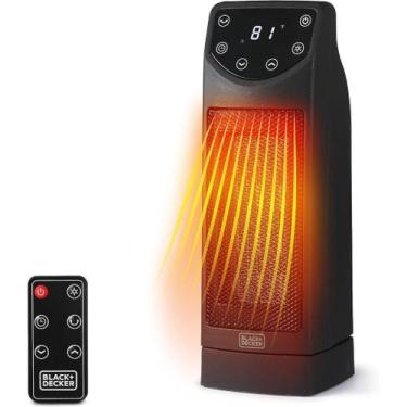 Imagem de Aquecedor Elétrico Black+Decker BHT907R 1500W 127V  Portátil, Silencio