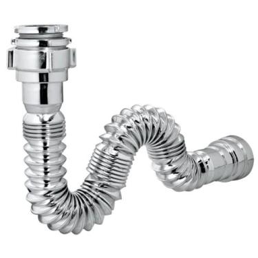 Imagem de Sifão Flexível Universal P/ Água Quente Cromado Ssum2- Astra