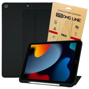 Imagem de Capa Ipad 9 9 Geração 2021 Case Capinha Smart Suporte Pencil Magnética