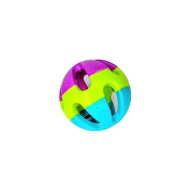 Imagem de Brinquedo para Gatos Bolinha de Funball com Efeito Sonoro - The Pets B