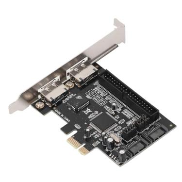 Imagem de GOWENIC PCI Express SATA Controller Card, 1 Porta Interna Externa 1, Plug & Play para Linux OS X, Com Suporte de Baixo Perfil para Computador de Mesa
