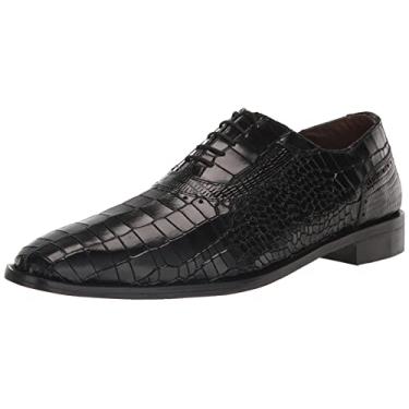 Imagem de STACY ADAMS Sapato Oxford masculino Riccardi com cadarço, Preto, 11.5