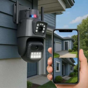 Imagem de Câmera De Monitoramento WiFi 4K P11 Com Aplicativo Pronta Entrega - At