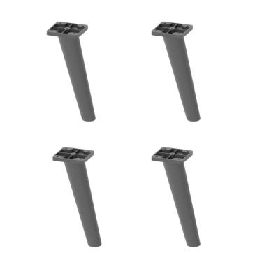 Imagem de Kit 4 Pés Palito Retrô para Paneleiro/Balcão 70cm/Balcão Canto Veneza Multimóveis MP3077