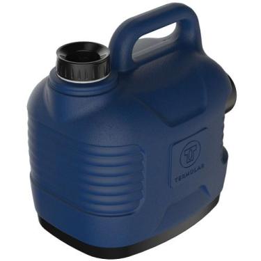 Imagem de Garrafão Térmico Azul 5 Litros Supertermo Café Chá Água Termolar, 5L, 