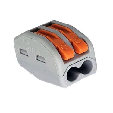 Imagem de Emenda Eletrica Conector Tipo Borne 100 Pcs Duplo Pct2