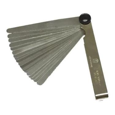 Imagem de 2X Calibre Valvula Folga De 0,05Mm A 1Mm 20 Lâminas