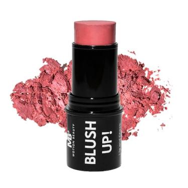 Imagem de Blush Up: Bastão de blush creme para bochechas e lábios, cor vibrante montável 2 em 1, maquiagem de longa duração para academia e exercícios, não oleosa, vegana e sem glúten, 0,32 ml