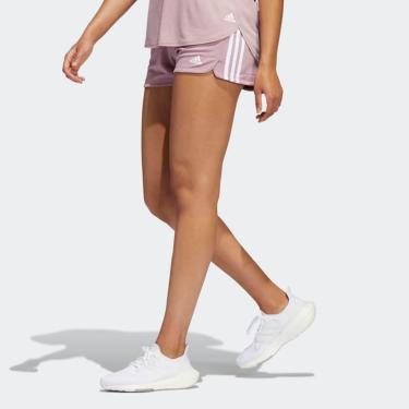 Imagem de Shorts Adidas Malha Pacer 3-Stripes Feminino-Feminino