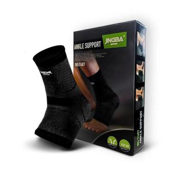 Imagem de Tornozeleira Ortopédica Ajustável Compressão Esportes Alívio