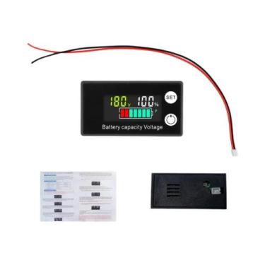 Imagem de Indicador De Capacidade De Bateria 100V Testador Digital De Voltagem L
