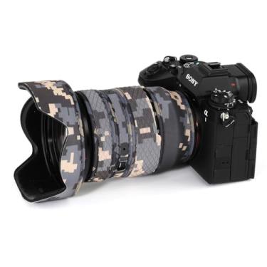 Imagem de CHASING BIRDS Revestimento à prova d'água de camuflagem de lente para Sony FE 24-70 mm F2.8 GM capa protetora de lente à prova de chuva (camuflagem digital, GM versão I)